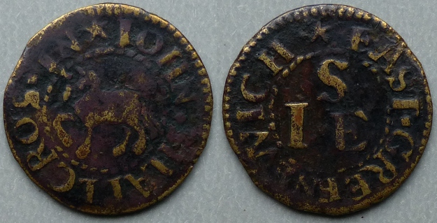 East Greenwich, John Shallcros farthing